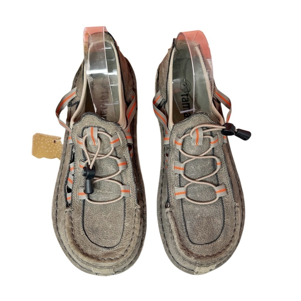 NWT Tamarindo Men’s Taupe Excursion Luxe Tech Construction Outdoor Shoes Sz 8 - Picture 3 of 10